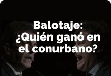 Balotaje 2023: ¿Quién ganó en el conurbano?