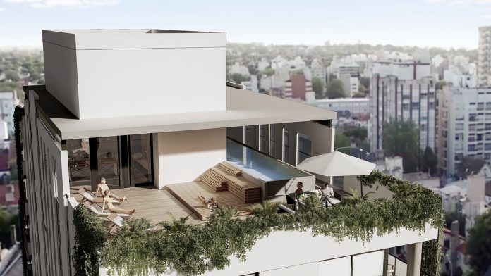 Terraza en proceso - PA X Guemes 2204
