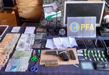 Desbarataron un búnker de drogas en Pilar