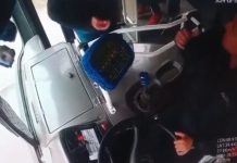 Video: un pasajero atacó a trompadas a un colectivero en Fátima que le reclamó que pagara el recorrido completo