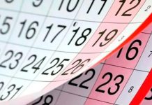 Seis días de trabajo y diez de descanso en el final de marzo y comienzo de abril