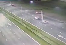 Se conoció un video donde se ve el accidente en Panamericana que dejó cinco jóvenes muertos