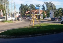 Comenzó la obra de repavimentación y ensanche de la Ruta 8 en el centro de Pilar