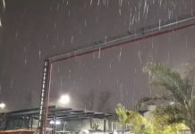Nieve en Buenos Aires: después de casi 20 años, volvió a registrarse el fenómeno en el conurbano