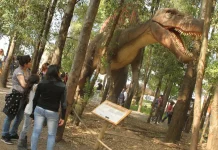 Vacaciones de invierno: un paseo entre dinosaurios en el Parque Pilar Jurásico