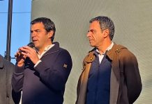 Ramón Lanús en la inauguración del Paseo Fleming: «Es la transformación de la avenida más grande de los últimos 30 años»
