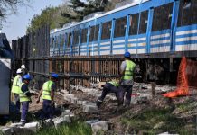 Tren Sarmiento: finalmente las tareas que paralizarán el servicio se harán en tres días y no en cuatro