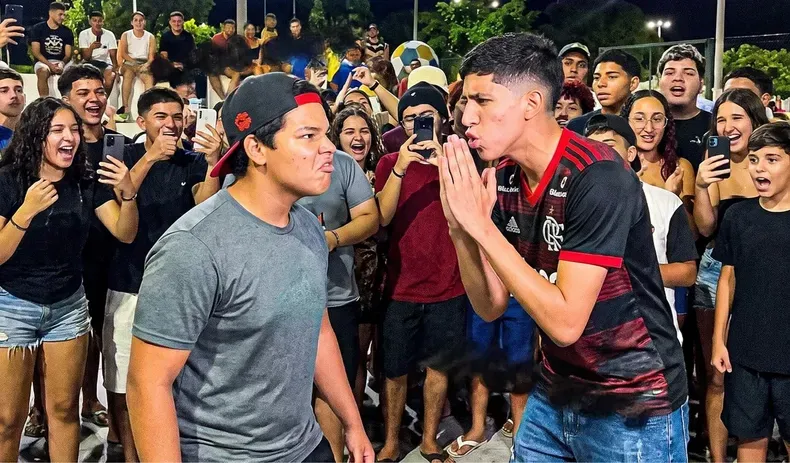 En Zona Norte se farmea aura: la moda explotó con convocatorias en plazas de distintos municipios