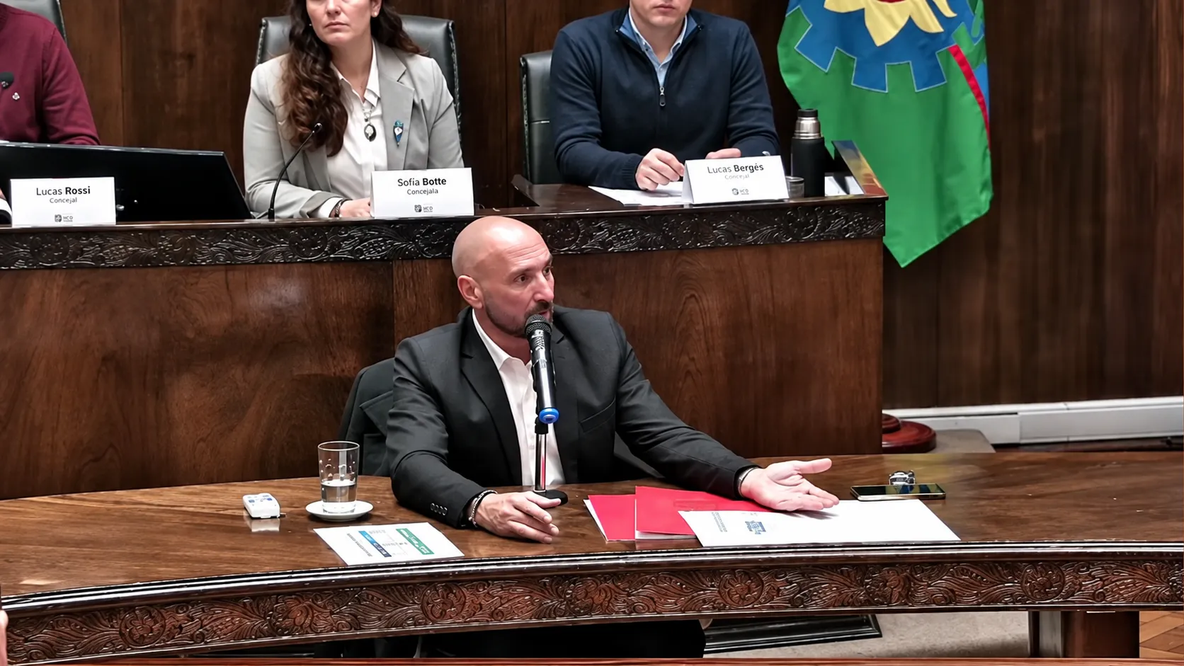 damian cardozo - seguridad moron -interpelación