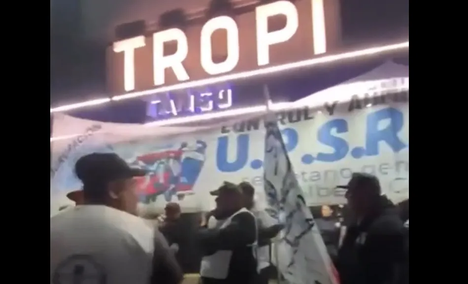 Protesta en Tropitango: trabajadores de seguridad del boliche de Tigre reclamaron mejoras salariales