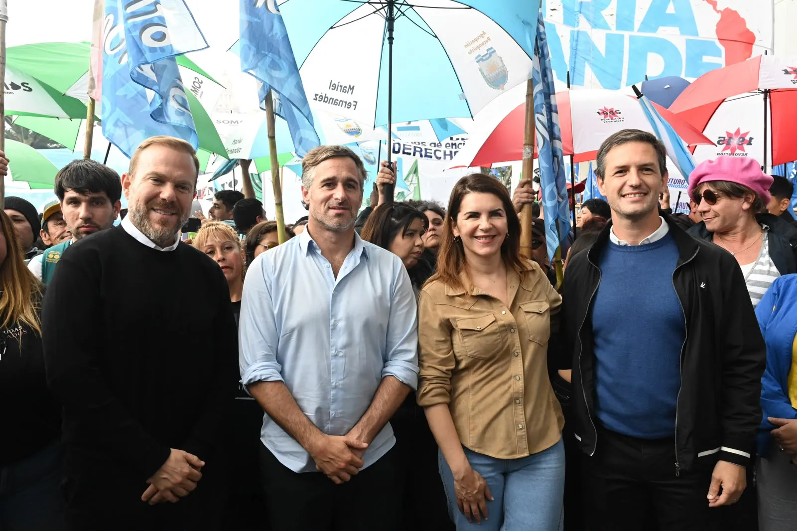 La Liga de Intendentes participó de la Marcha Federal Universitaria