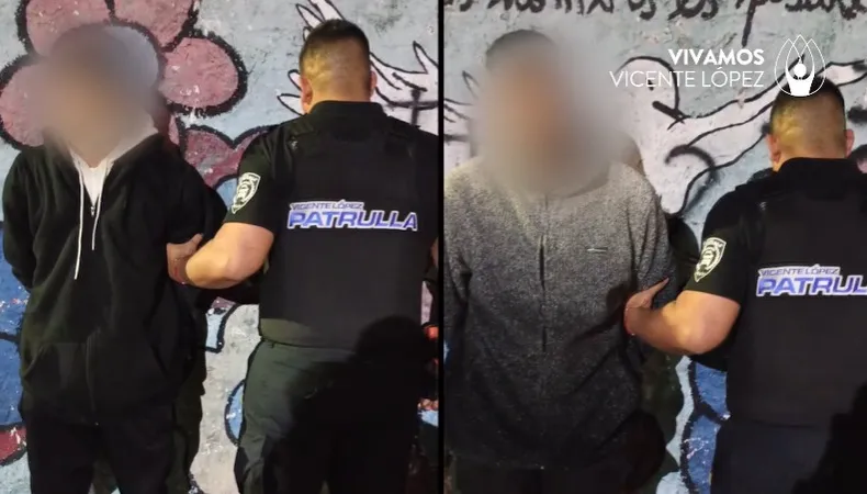 Intentaron robar una fábrica en Vicente López, quedaron filmados y terminaron detenidos