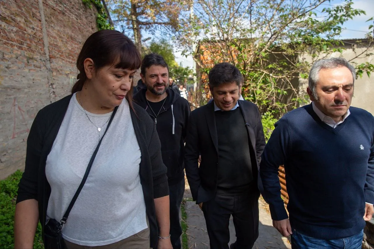 Grabois se acerca a Kicillof: una foto en San Isidro con mensaje a la interna peronista