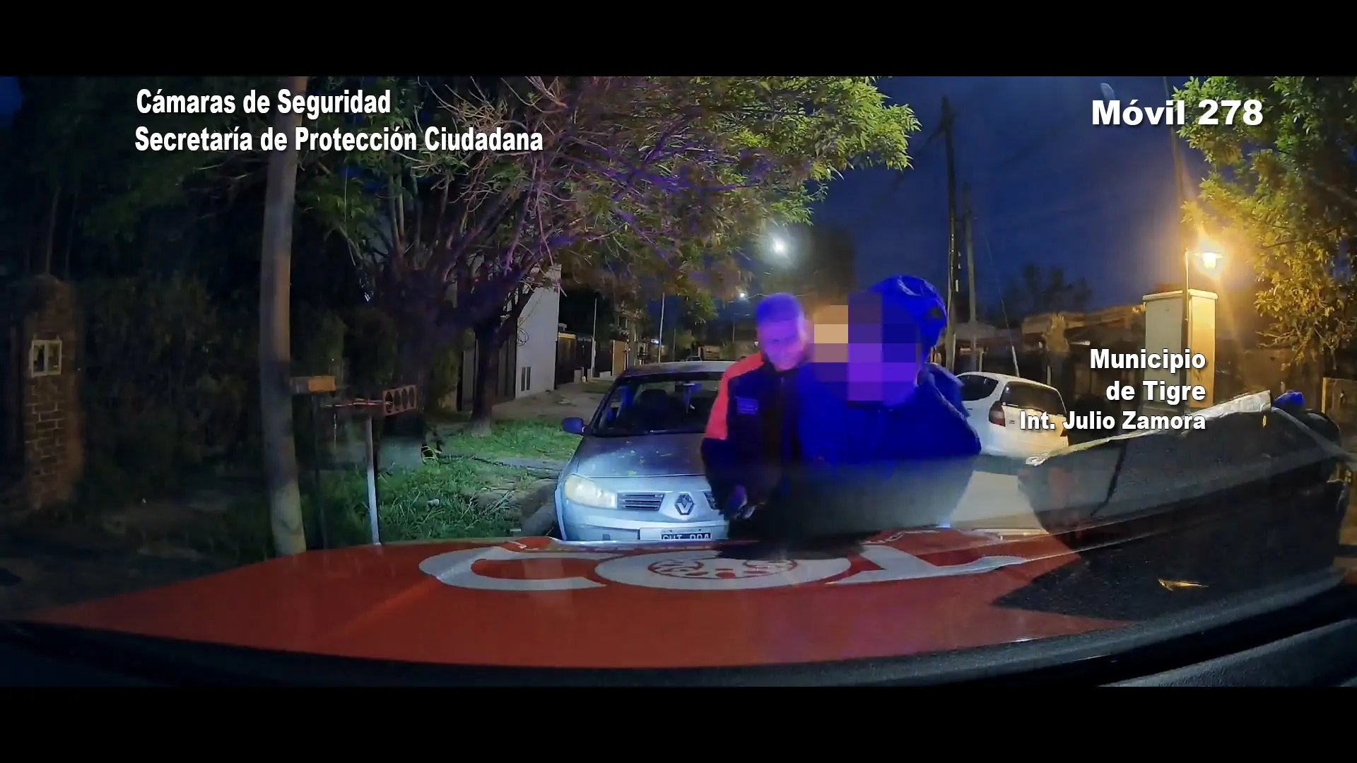 Video: robaron en una casa en el centro de Tigre y fueron detenidos